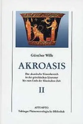 Wille |  Akroasis | Buch |  Sack Fachmedien