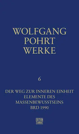 Pohrt / Bittermann |  Werke Band 6 | Buch |  Sack Fachmedien