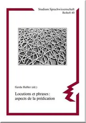 Haßler |  Locutions et phrases: aspects de la prédication | Buch |  Sack Fachmedien