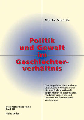 Schröttle |  Politik und Gewalt im Geschlechterverhältnis | Buch |  Sack Fachmedien