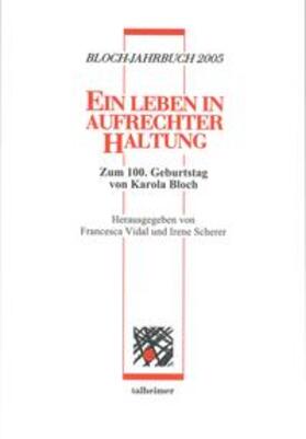 Vidal / Scherer |  Bloch-Jahrbuch 2005 | Buch |  Sack Fachmedien