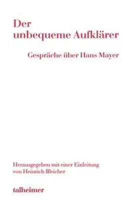 Bleicher / Bleicher-Nagelsmann |  Der unbequeme Aufklärer | Buch |  Sack Fachmedien