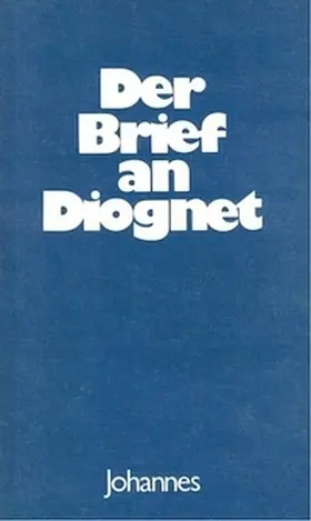  Der Brief an Diognet | Buch |  Sack Fachmedien