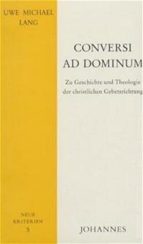 Lang |  Conversi ad dominum | Buch |  Sack Fachmedien