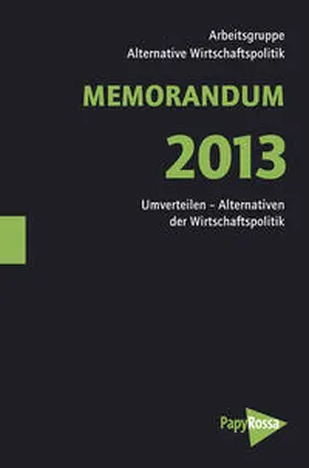  MEMORANDUM 2013 | Buch |  Sack Fachmedien