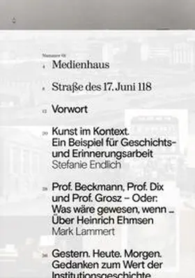 Aleithe / Wienigk / Palz |  Erinnerungsarbeit. Universität der Künste Berlin | Buch |  Sack Fachmedien