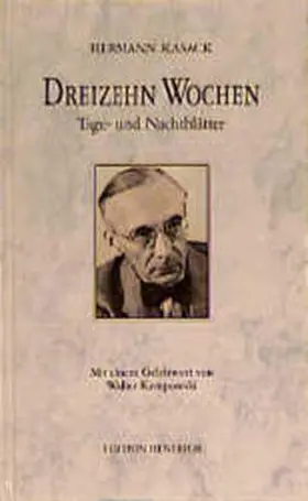 Kasack |  Dreizehn Wochen | Buch |  Sack Fachmedien