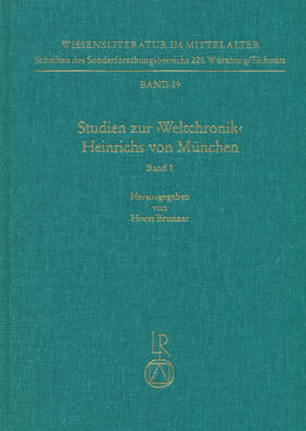 Brunner / Klein |  Studien zur »Weltchronik« Heinrichs von München | Buch |  Sack Fachmedien