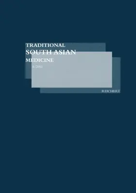 Das / Emmerick † |  Traditional South Asian Medicine TSAM, Vol. 6 | Buch |  Sack Fachmedien