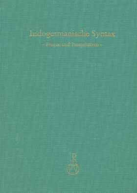 Hettrich |  Indogermanische Syntax | Buch |  Sack Fachmedien