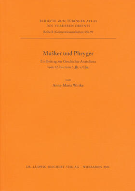 Wittke |  Musker und Phryger | Buch |  Sack Fachmedien