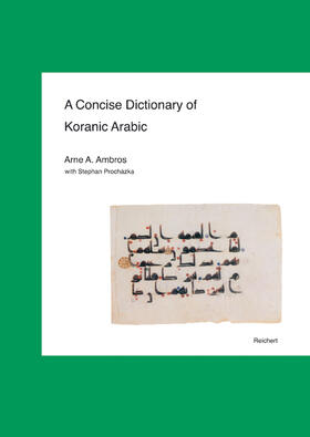 Ambros |  A Concise Dictionary of Koranic Arabic | Buch |  Sack Fachmedien