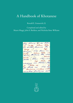 Emmerick † / Maggi / Sheldon |  A Handbook of Khotanese | Buch |  Sack Fachmedien