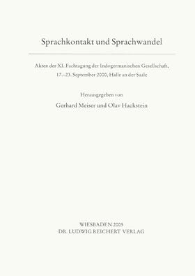 Meiser / Hackstein |  Sprachkontakt und Sprachwandel | Buch |  Sack Fachmedien