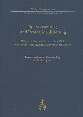 Jörg / Jucker |  Spezialisierung und Professionalisierung | Buch |  Sack Fachmedien
