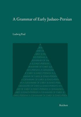 Paul |  A Grammar of Early Judaeo-Persian | Buch |  Sack Fachmedien