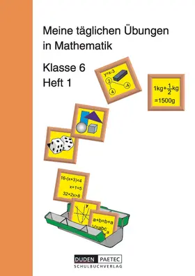 Stamm / Kreusch |  Meine täglichen Übungen in Mathematik Klasse 6 Heft 1. RSR | Buch |  Sack Fachmedien