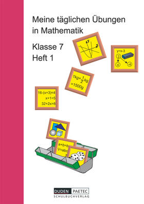 Lehmann / Schulze / Stamm |  Meine täglichen Übungen in Mathematik Klasse 7 Heft 1 | Buch |  Sack Fachmedien