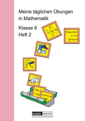 Stamm / Lehmann / Schulze |  Meine täglichen Übungen in Mathematik Klasse 8 Heft 2 | Buch |  Sack Fachmedien