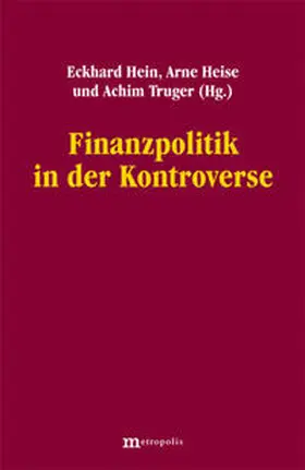 Hein / Heise / Truger |  Finanzpolitik in der Kontroverse | Buch |  Sack Fachmedien