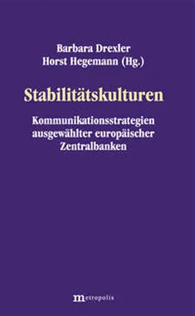 Drexler / Hegmann |  Stabilitätskulturen | Buch |  Sack Fachmedien