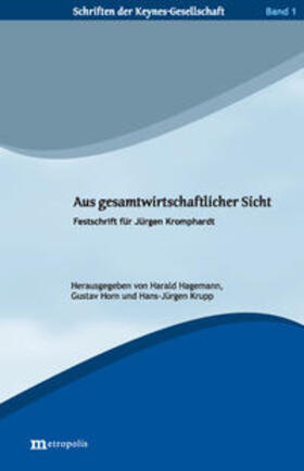 Hagemann / Horn / Krupp |  Aus gesamtwirtschaftlicher Sicht | Buch |  Sack Fachmedien