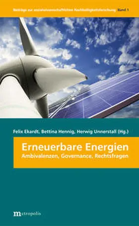 Ekardt / Hennig / Unnerstall | Erneuerbare Energien | Buch | 978-3-89518-894-7 | sack.de