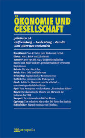 Grözinger / Reich |  Ökonomie und Gesellschaft / Entfremdung - Ausbeutung - Revolte | Buch |  Sack Fachmedien