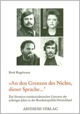 Kegelmann |  An den Grenzen des Nichts, dieser Sprache... | Buch |  Sack Fachmedien