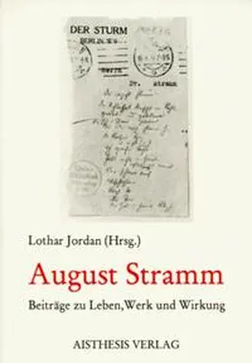 Jordan / Stramm |  August Stramm | Buch |  Sack Fachmedien