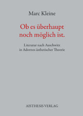 Kleine |  Ob es überhaupt noch möglich ist | Buch |  Sack Fachmedien