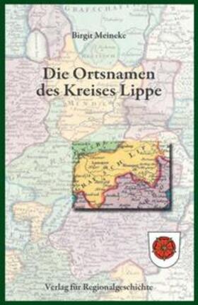 Meineke |  Meineke, B: Ortsnamen des Kreises Lippe | Buch |  Sack Fachmedien