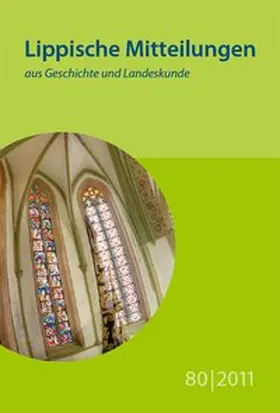 Naturwissenschaftlicher und Historischer Verein für das Land Lippe |  Lippische Mitteilungen aus Geschichte und Landeskunde / Lippische Mitteilungen aus Geschichte und Landeskunde | Buch |  Sack Fachmedien