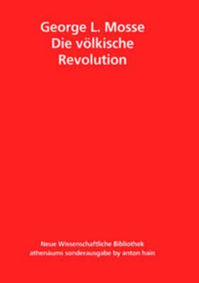 Mosse |  Die völkische Revolution | Buch |  Sack Fachmedien