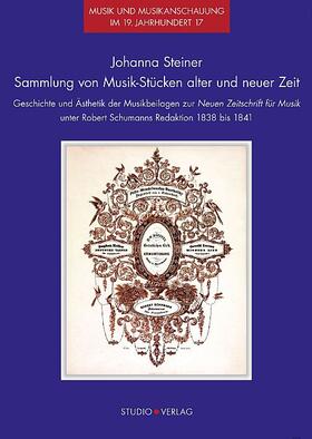 Steiner |  Sammlung von Musik-Stücken alter und neuer Zeit | Buch |  Sack Fachmedien