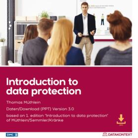 DMC Datenschutz Management |  Datenschutzeinführung für Mitarbeiter und Führungskräfte engl | Datenbank |  Sack Fachmedien