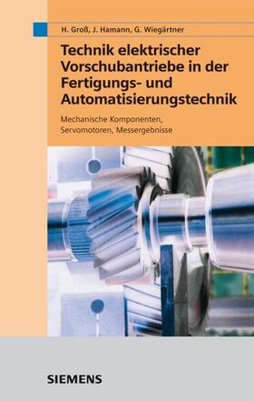 Groß / Hamann / Wiegärtner |  Technik elektrischer Vorschubantriebe in der Fertigungs- und Automatisierungstechnik | Buch |  Sack Fachmedien