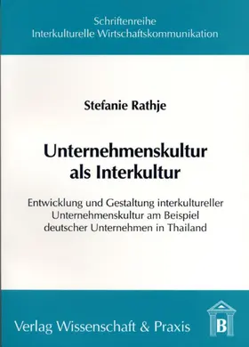 Rathje |  Unternehmenskultur als Interkultur. | eBook | Sack Fachmedien