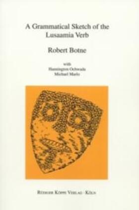 Botne |  A Grammatical Sketch of the Lusaamia Verb | Buch |  Sack Fachmedien