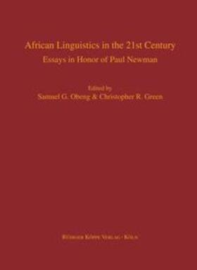 Obeng / Green |  African Linguistics in the 21st Century | Buch |  Sack Fachmedien