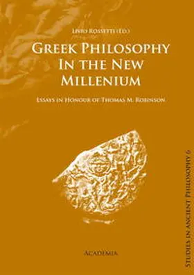 Rossetti |  Greek Philosophy in the New Millennium | Buch |  Sack Fachmedien