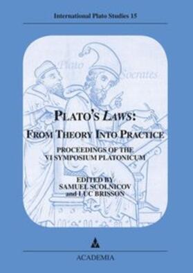 Solnicov / Brisson |  Plato's Laws: From Theory into Practice | Buch |  Sack Fachmedien