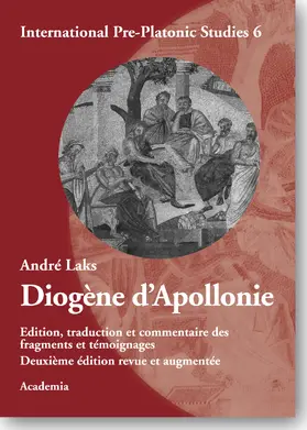 Laks |  Diogène d'Apollonie | Buch |  Sack Fachmedien