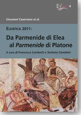 Casertano |  Da Parmenide di Elea al Parmenide di Platone | Buch |  Sack Fachmedien