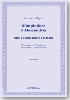 Filippi |  Olimpiodoro d'Alessandria | Buch |  Sack Fachmedien