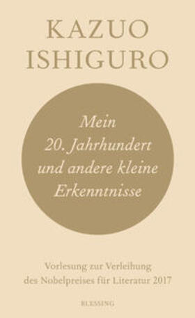 Ishiguro |  Ishiguro, K: Mein 20. Jahrhundert | Buch |  Sack Fachmedien