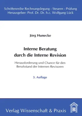 Hunecke |  Interne Beratung durch die Interne Revision. | Buch |  Sack Fachmedien