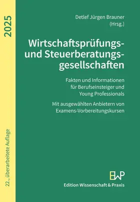 Brauner |  Wirtschaftsprüfungs- und Steuerberatungsgesellschaften 2025 | Buch |  Sack Fachmedien