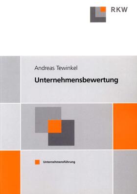 Tewinkel |  Unternehmensbewertung. | eBook | Sack Fachmedien