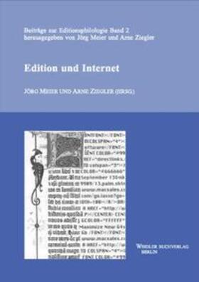 Meier / Ziegler |  Edition und Internet | Buch |  Sack Fachmedien